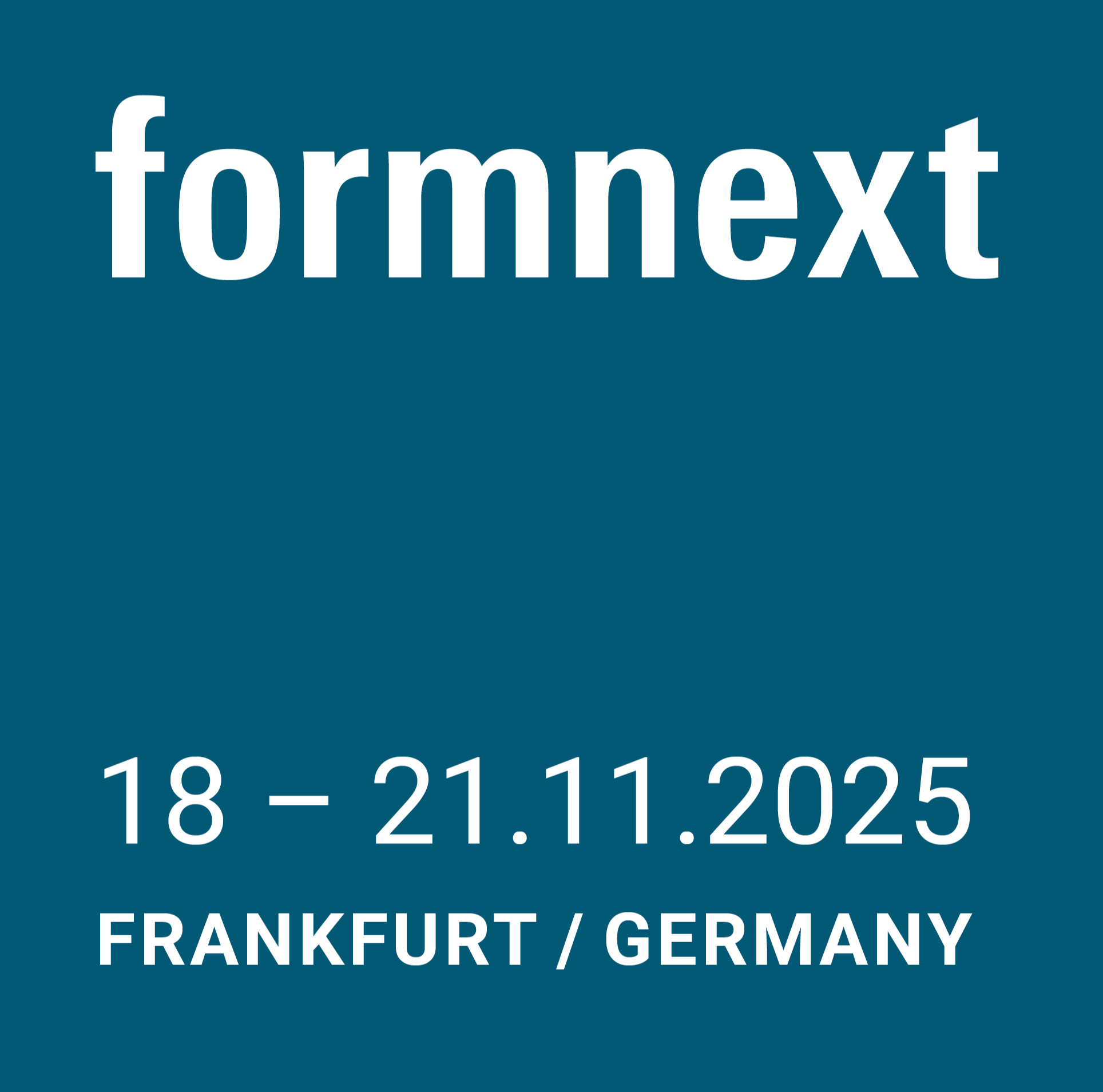 Formnext 2025