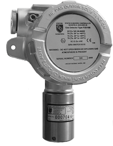 FGD10B Flameproof Fixed Gas Detectors