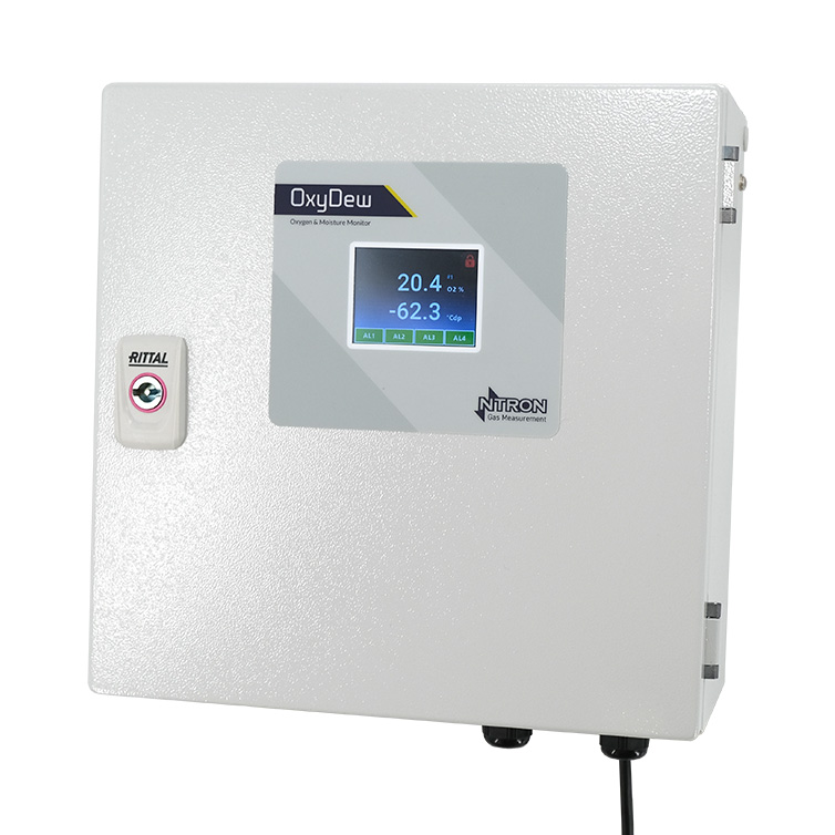 Oxygen & Dew-Point Analyzer - Ntron OxyDew