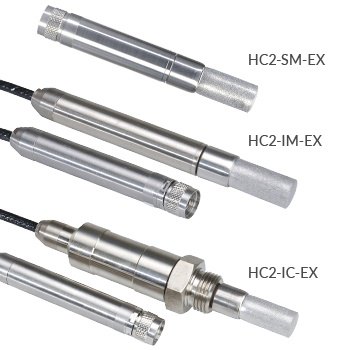 ATEX Feuchtefühler - Rotronic HC2-SM-/ IM-/ IE-Ex und HC2-LDP-Ex